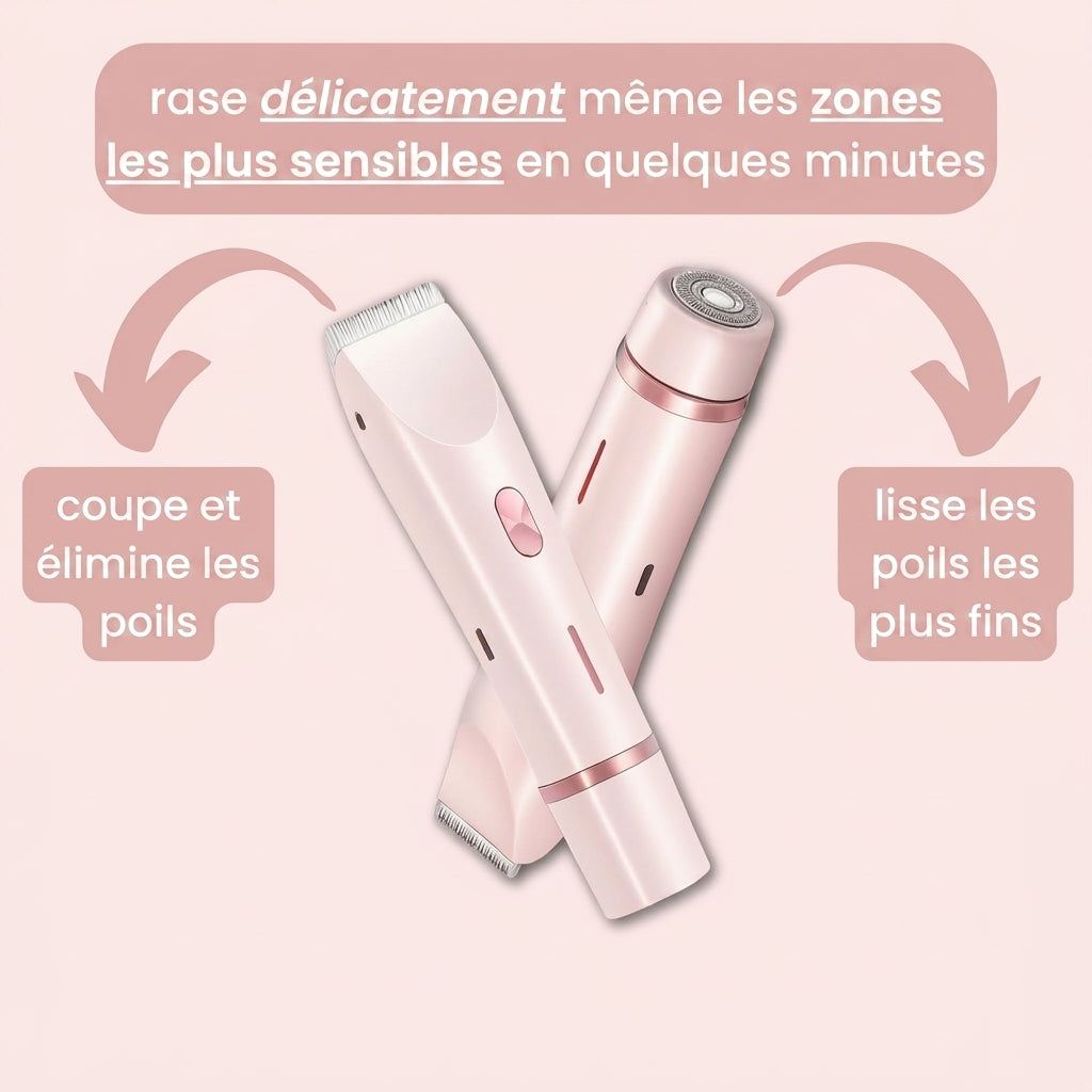 Liscéa - Rasoir 2-en-1 Maillot & Corps